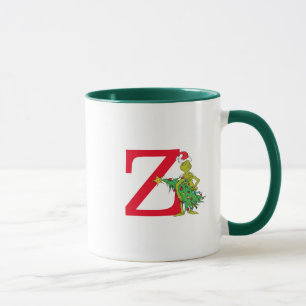 Mug Grinch Classique   Monogramme Vilain Z