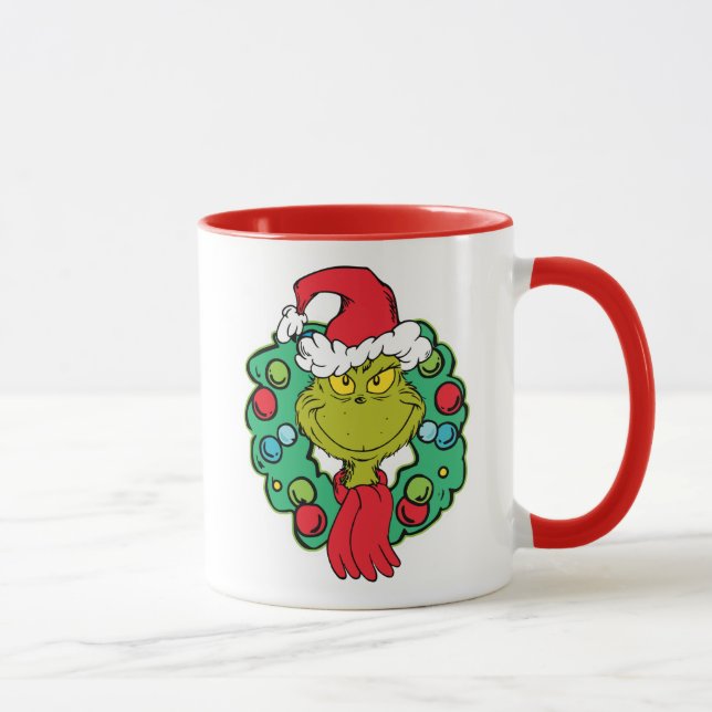 Mug Grinch | Couronne de Noël (Droite)