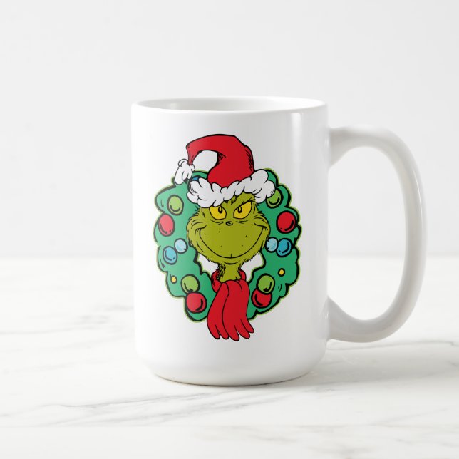 Mug Grinch | Couronne de Noël (Droite)