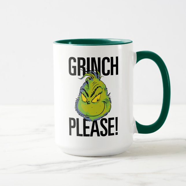 Mug Grinch | Drôle Grinch S'Il Vous Plaît Citer (Droite)