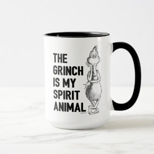 Mug Grinch est mon Esprit Animal