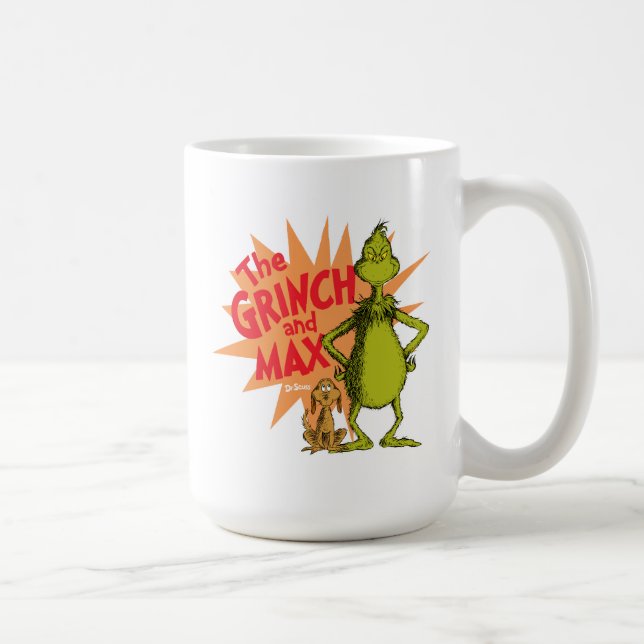Mug Grinch | Grinch & Max Starburst (Droite)