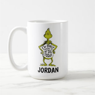 Mug Grinch   Je ne parle qu'à mon chien sur mesure