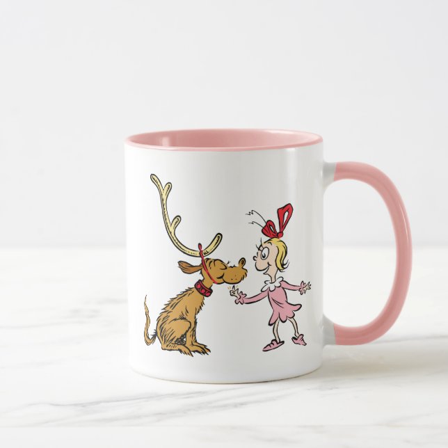 Mug Grinch | Max & Cindy Lou Who (Droite)
