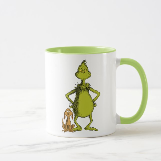 Mug Grinch | Max et posture de Grinch (Droite)