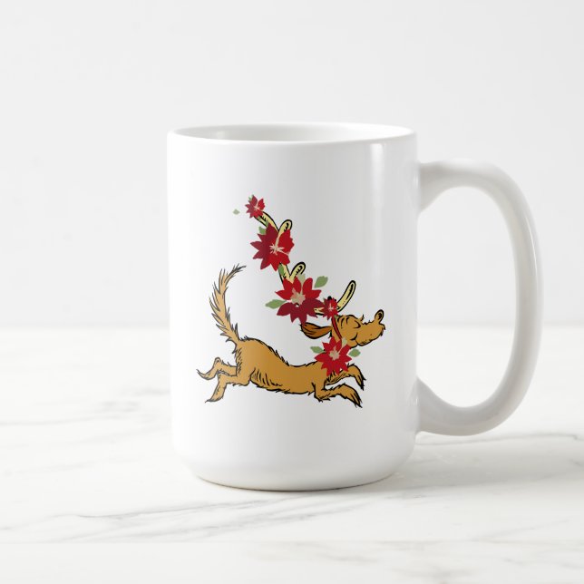 Mug Grinch | Max Pointsettia de Noël (Droite)