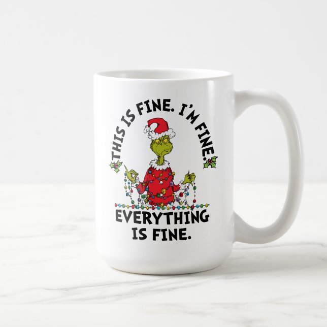 Mug Grinch | Tout va bien (Droite)