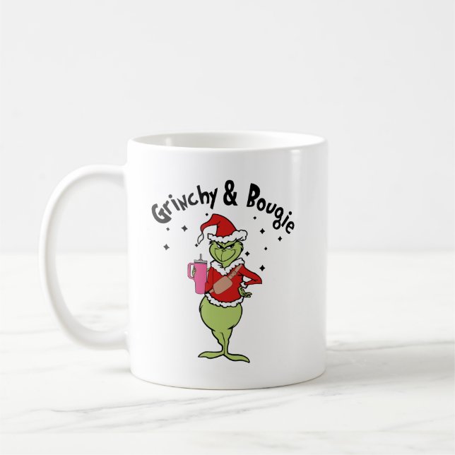 Mug grincheux et bougie (Gauche)
