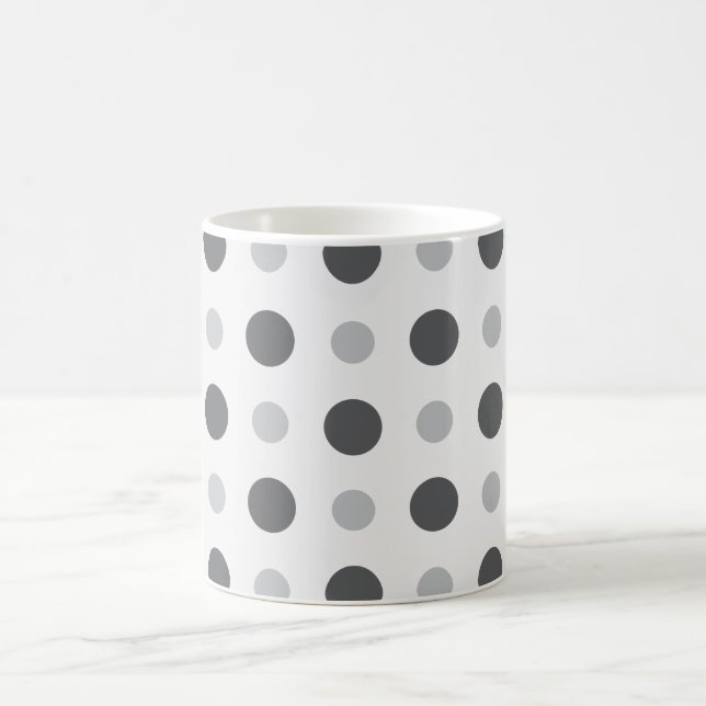 Mug Gris à petits pois (Centre)