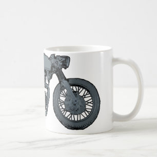 Mug Gris classique de coureur de café