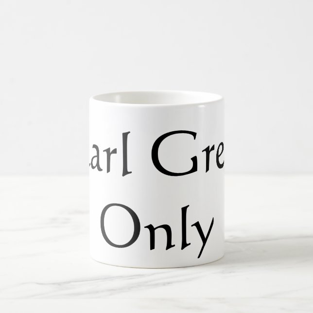 Mug Gris de comte seulement (Centre)