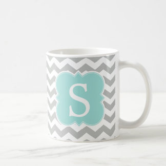 Mug Gris de menthe Monogramme Gris Gris Gris Gris Gris