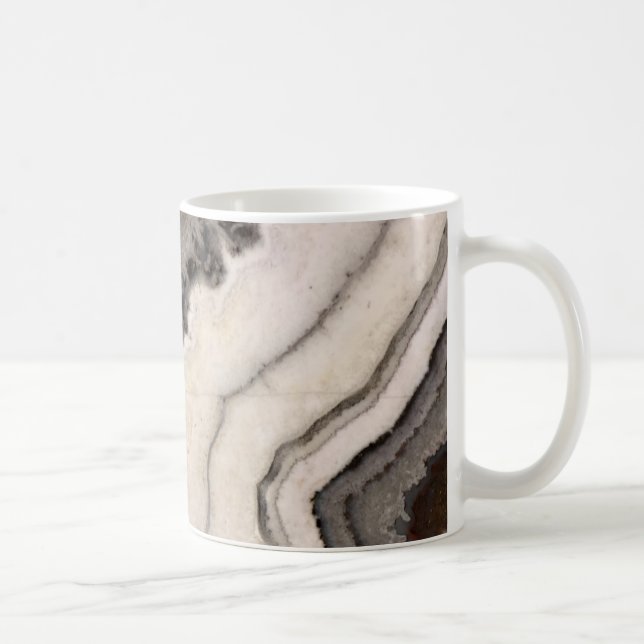 Mug Gris noir blanc agneau (Droite)