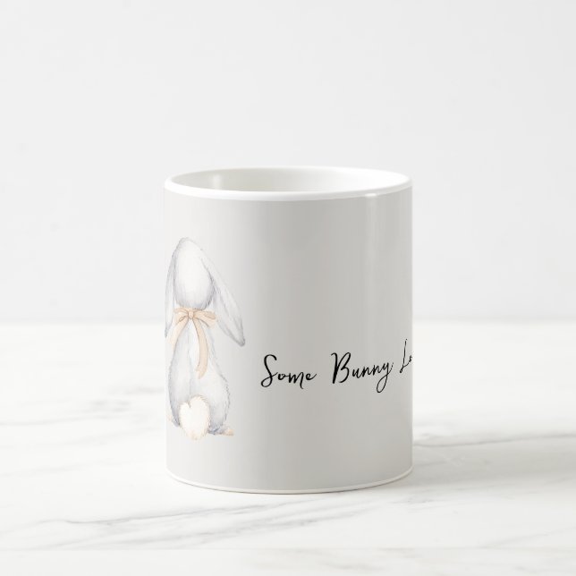 Mug Gris Some Bunny vous aime (Centre)