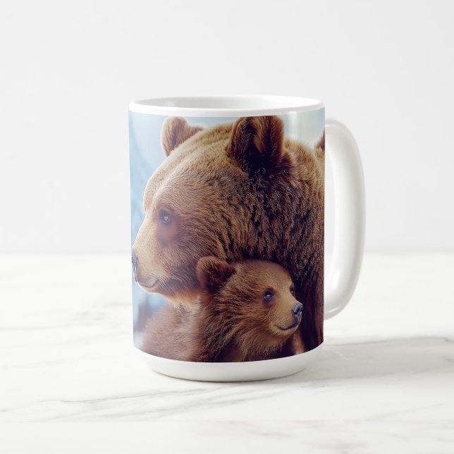 Mug Grizzly Bear 399, GB 399 (Devant droit)