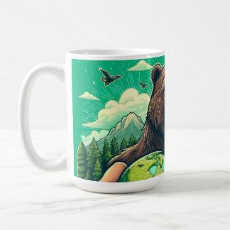 Mug Grizzly roi du monde.