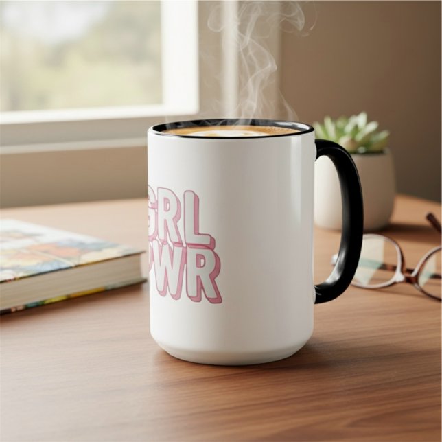 MUG GRL PWR (Créateur téléchargé)