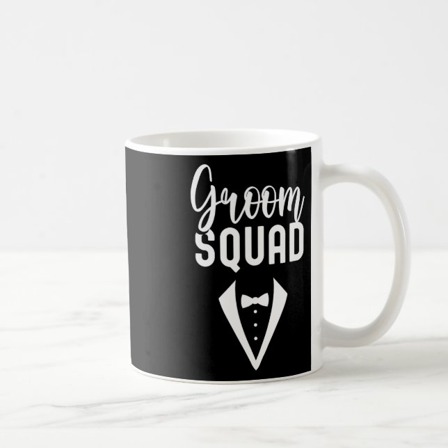 Mug Groom Squad dit Mariage de la fête Bachelor 1 (Droite)