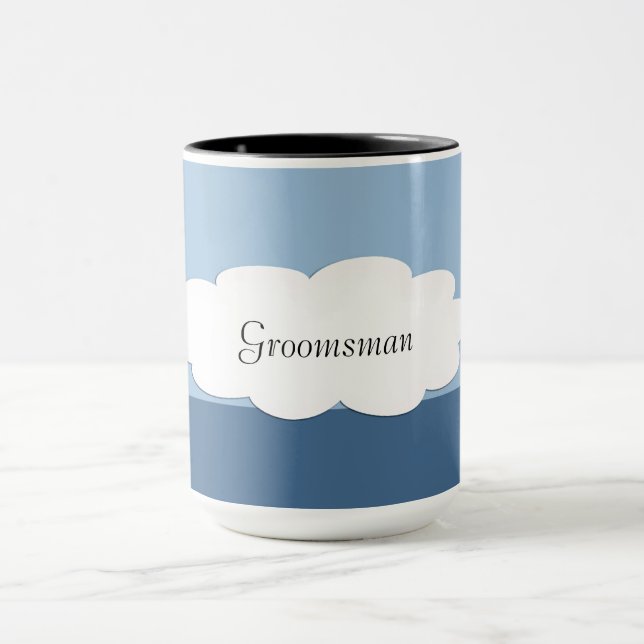 Mug Groomsman | Mariage (Centre)