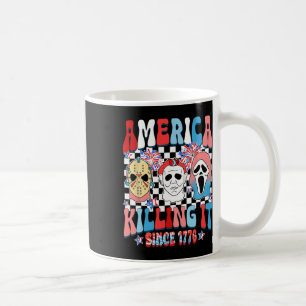 Mug Groovy America tue depuis 1776 Horreur 4ème