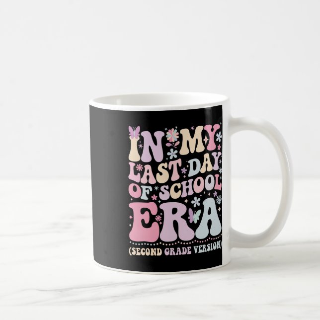 Mug Groovy de ma dernière journée d'école époque deuxi (Droite)