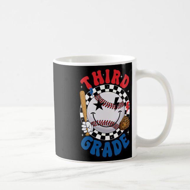 Mug Groovy Équipe de baseball de troisième année Premi (Droite)