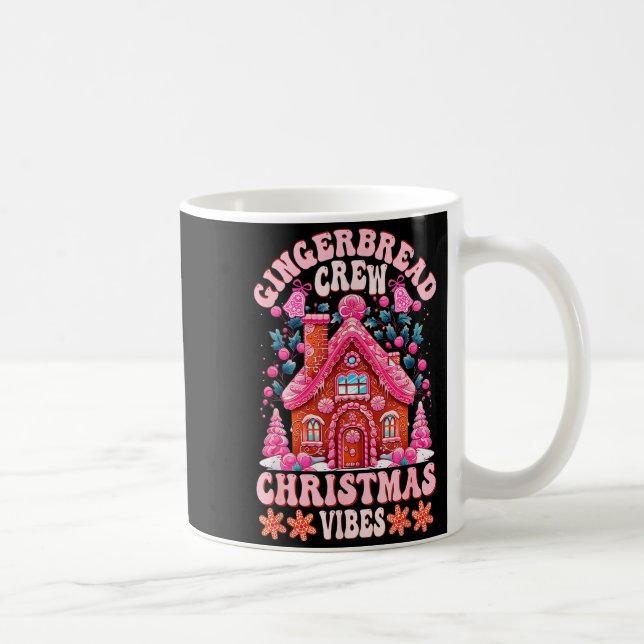 Mug Groovy Gingerbread House Crew Nk Christmas Vibes P (Droite)