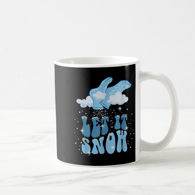 Mug Groovy Let It Snow Pct Patient Care Tech Nurse Chr (Droite)
