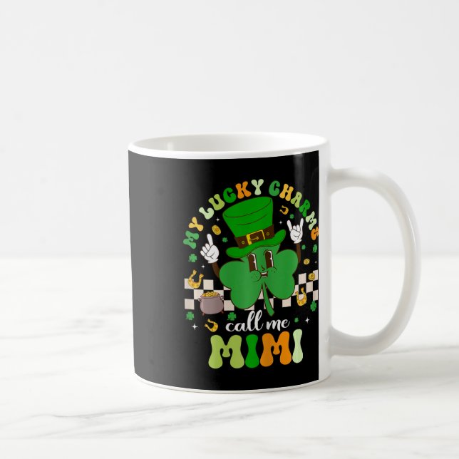 Mug Groovy My Lucky Charms m'appelle Mimi St Patricks  (Droite)