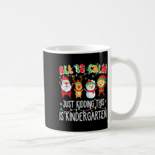 Mug Groovy Tout est calme, je plaisante, c'est la mate