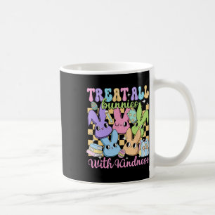 Mug Groovy Traitez Tous Les Lapins Avec Gentillesse Pr