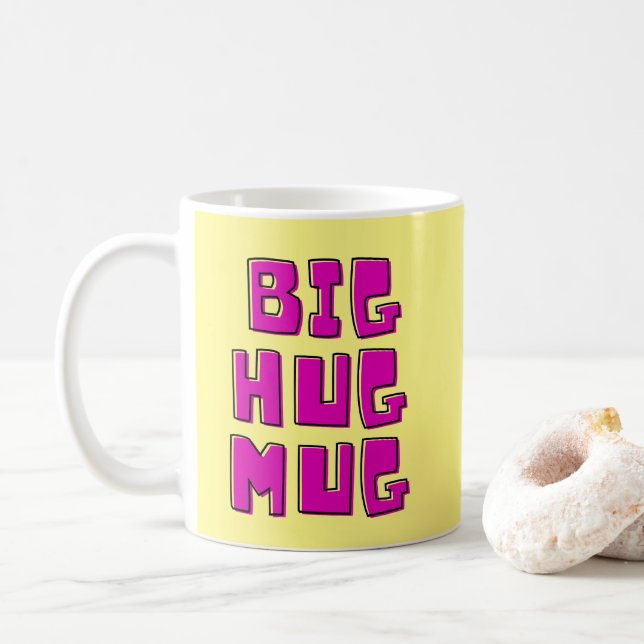 Mug Gros bras jaune (Avec donut)