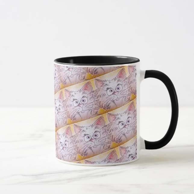 Mug Gros chat aux yeux (Droite)