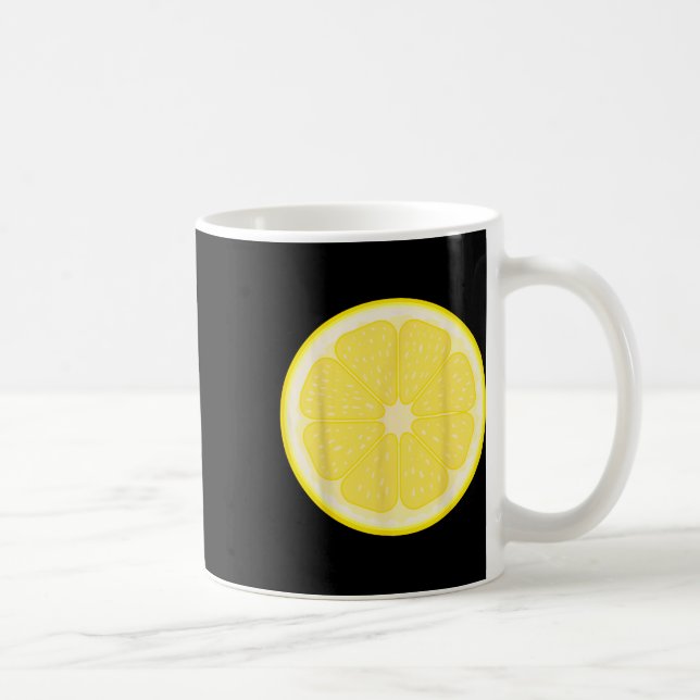 Mug Gros Costume en tranches de citron mignonne Fruit  (Droite)