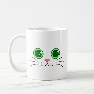 Mug Gros félin blanc