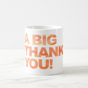 Mug Gros Merci orange
