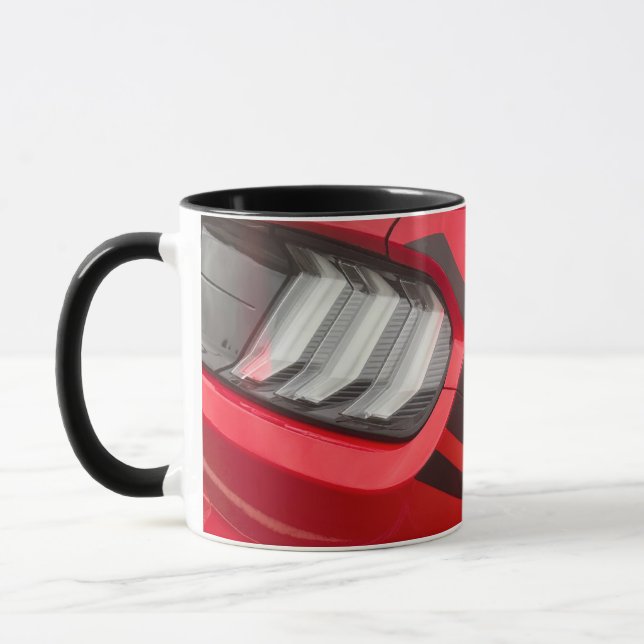 Mug Gros Mustang Rouge (Gauche)