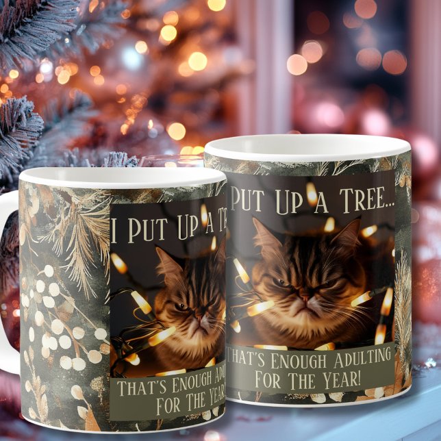 Mug Gros Noël pour les Amoureux de les chats (Créateur téléchargé)