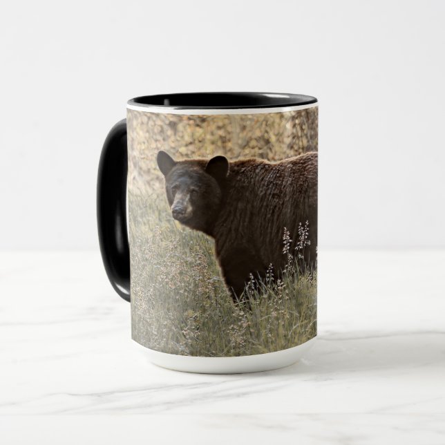 Mug Gros ours noir (Devant gauche)