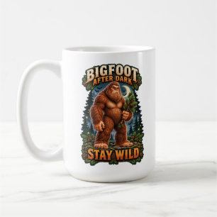 Mug Gros pied de dessin animé mignon avec branche de p