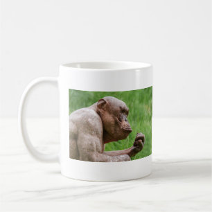 Mug Gros plan Chimpanzé sans cheveux