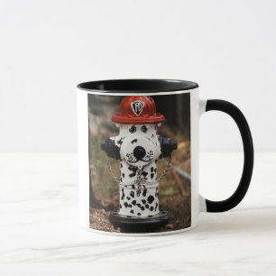 Mug Gros plan d'une borne d'incendie