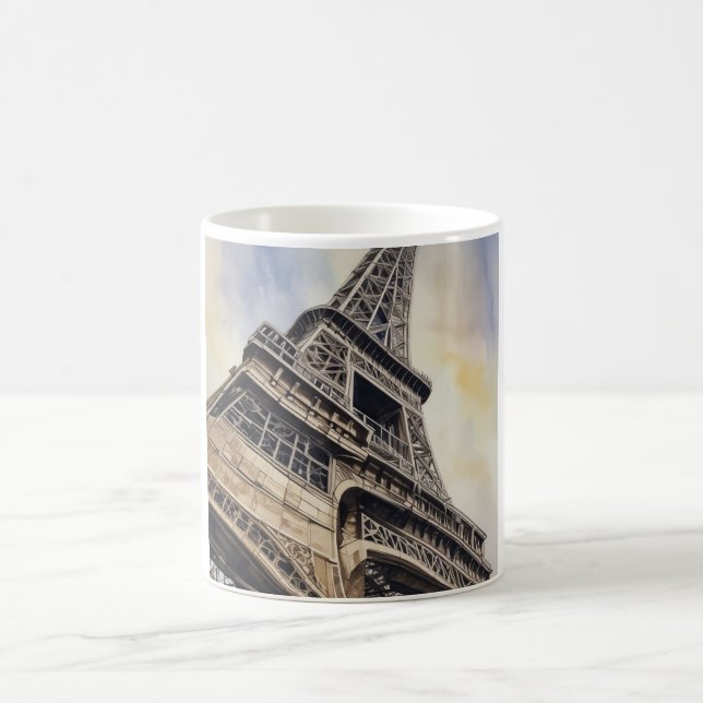 Mug Gros plan Tour Eiffel Paris Love City Travel (Centre)