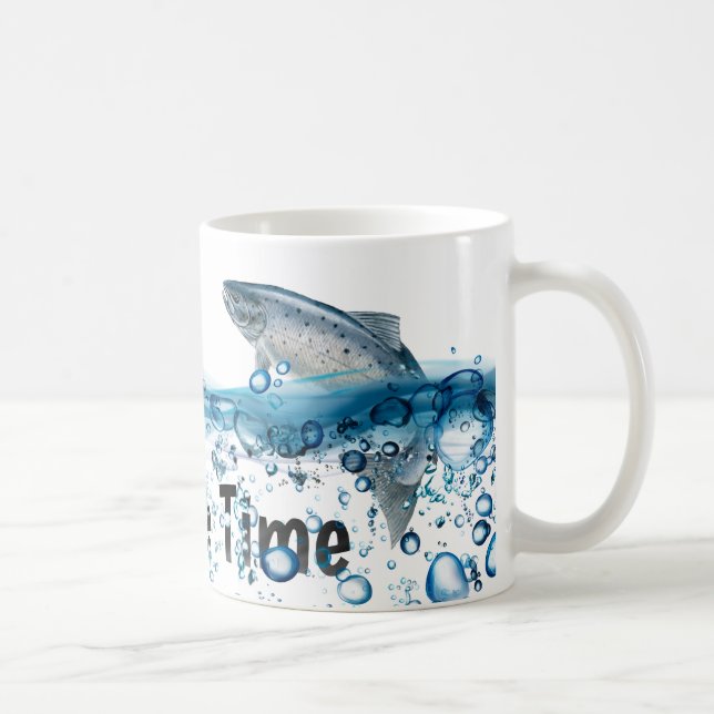 Mug Gros poissons dans l'eau du lac (Droite)