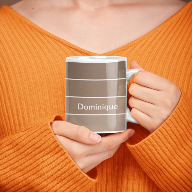Mug Gros Tirages Gras Avec Bordure Blanche (Créateur téléchargé)