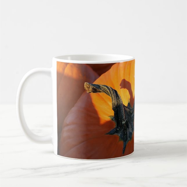 Mug Grosse Citrouille Orange (Gauche)