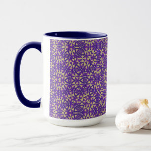 Mug Grosse Musique violet et or