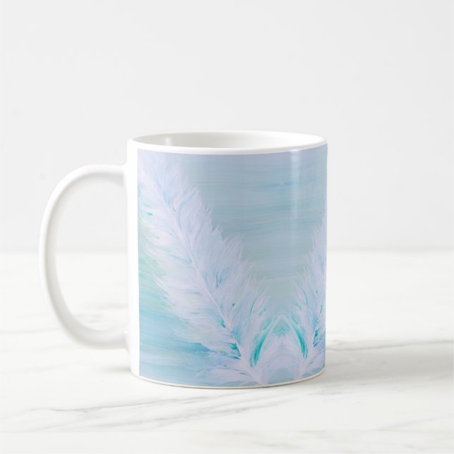Mug Grosse plume blanche (Gauche)
