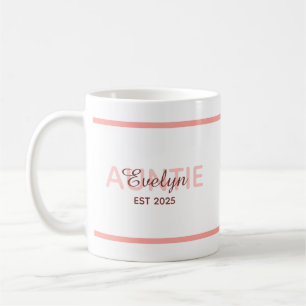 Mug Grossesse personnalisée Sexe Révéler Simple Minima