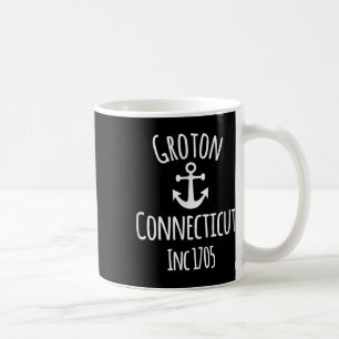 Mug Groton Connecticut Voile Bateau Nautique Bateau A
